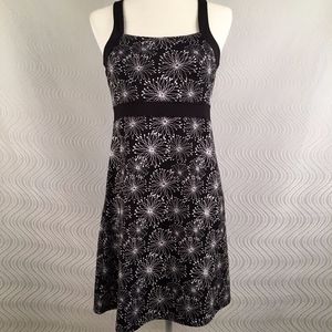 Soybu Athletic Black & White Dress, Medium